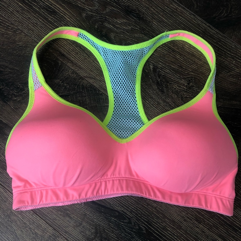 Pink Yoga Bra